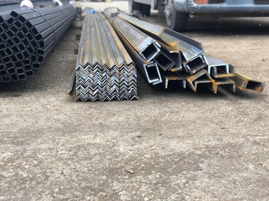 Teava rectangulara, cornier, profil T, profil U, Profil I, Platbanda