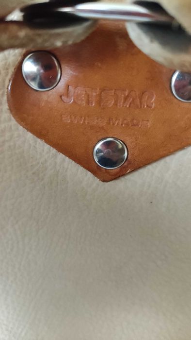 Швейцарска кожена раница с капак от кравешка кожа