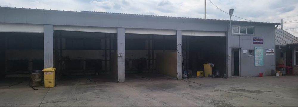 Se vinde complex auto, spalatorie , mecanica , bar ,birouri !