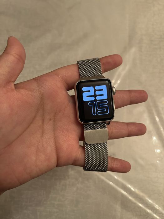 Apple watch series 3,38mm алюминий
