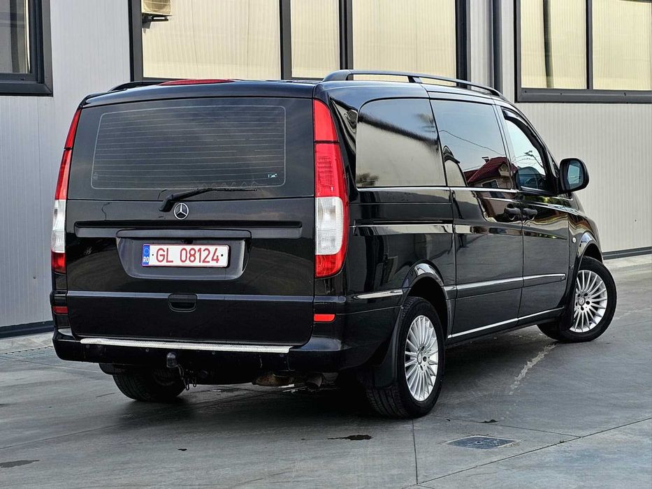 MERCEDES Vito 120 Mixt 2009 Autoutilitara N1 6 locuri+marfa 3.0CDi 204 CP E4 CutieAut clima piele navi, recent adus