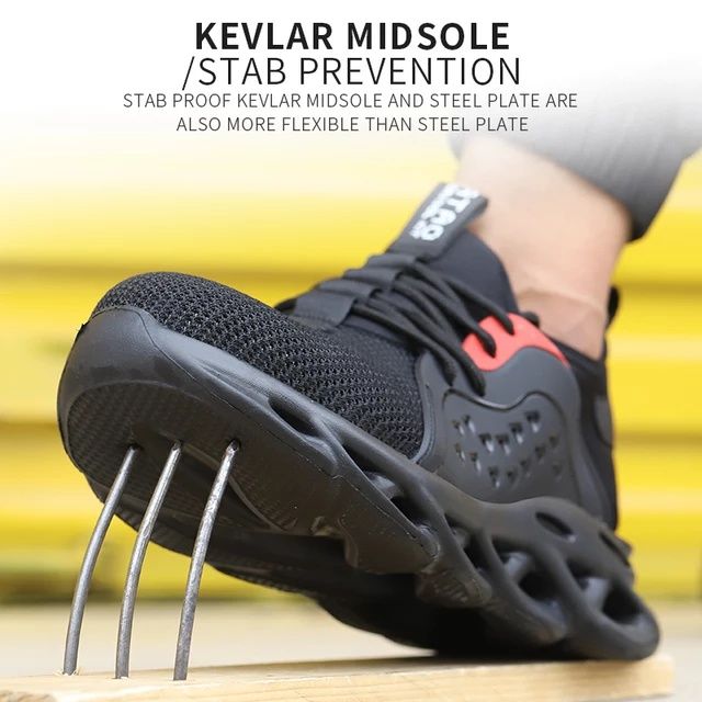 Мъжки защитни работни обувки метално бомбе Safety shoes Модел 5