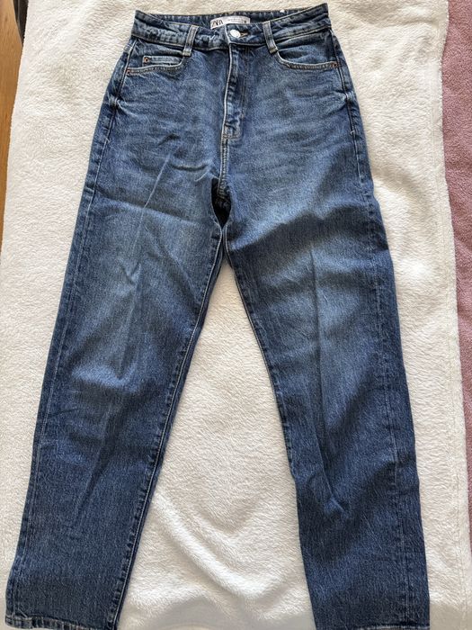 ZARA тъмносини дамски дънки