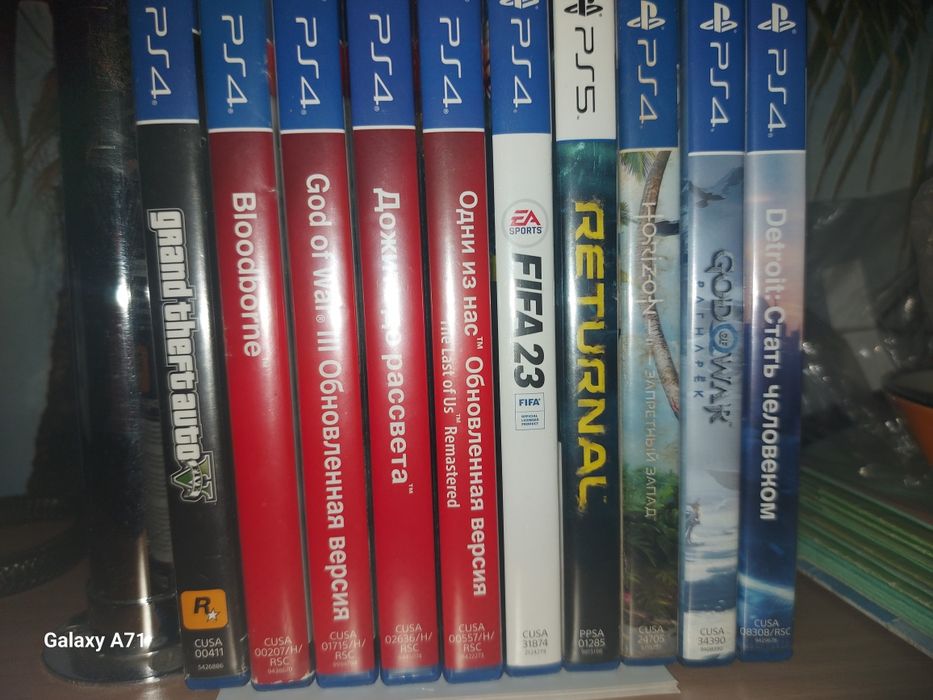 Игры на PS4/PS5.