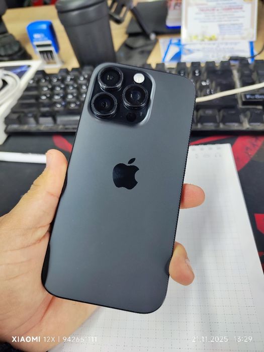 Iphone 16 pro 128 CH/A dual sim  100 Yomkis 41 sikl