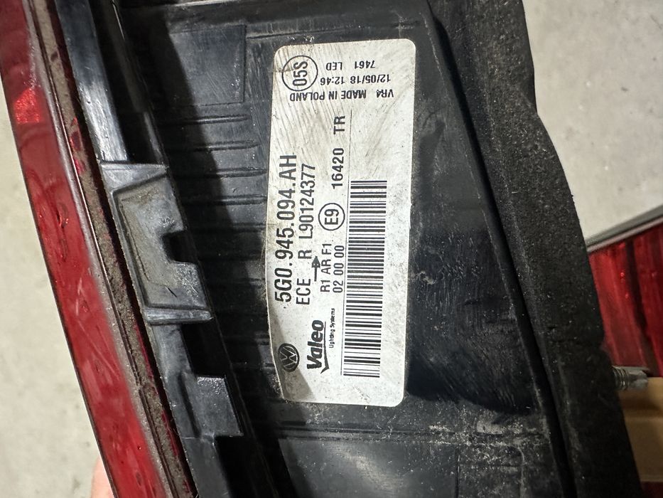 Stop Led haion stanga/dreapta VW Golf 7 cod 5G0945093AH 5G0945094AH