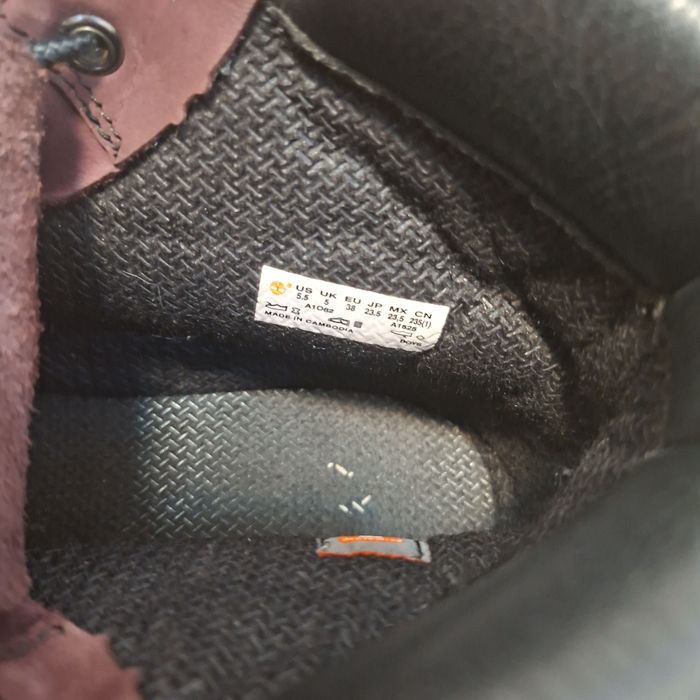 Timberland Boots Burgundy size 38