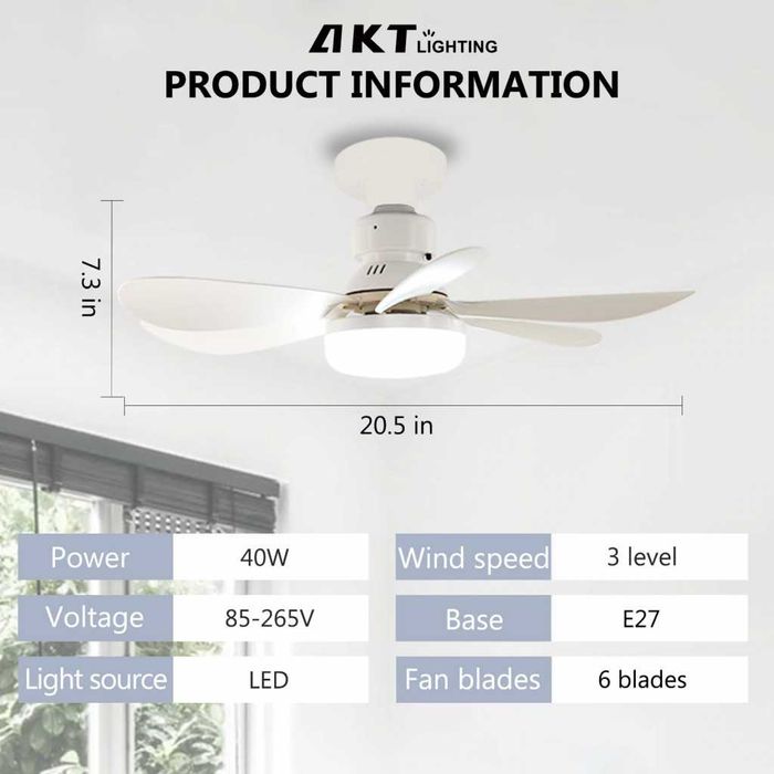 Вентилаторна лампа с форма на цвете