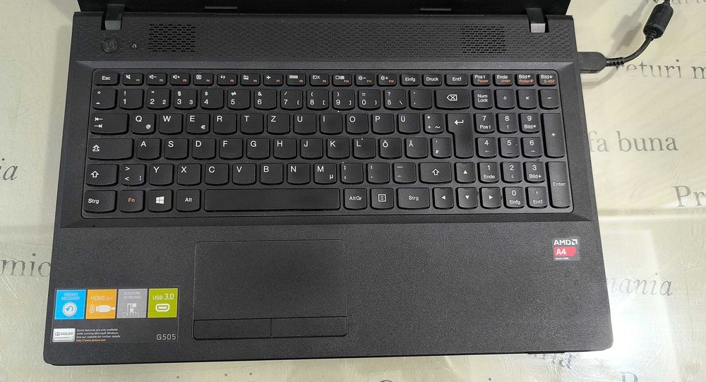 Laptop AMD A4 - Lenovo G505 - functional, instalat