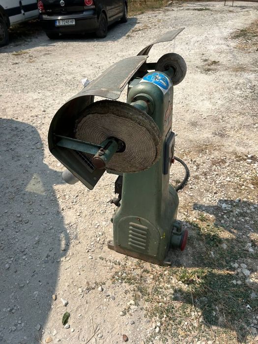 Полираща машина гриндер шлайф шмиргел внос от Англия 220волта