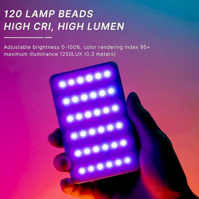 Осветление за камера VIJIM VL120 RGB LED