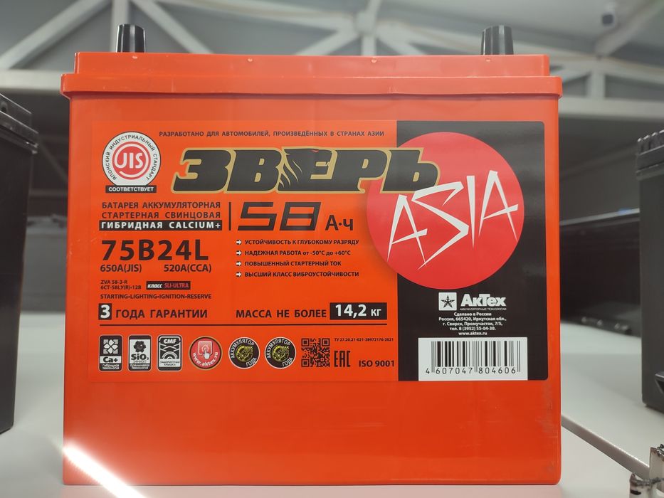 Аккумуляторы для авто