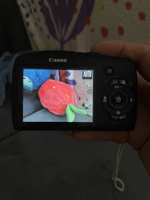 Camera Foto Digitala CANON PowerShot SX120 IS, PC1431 Black 10.0 MP 10X Optical Zoom