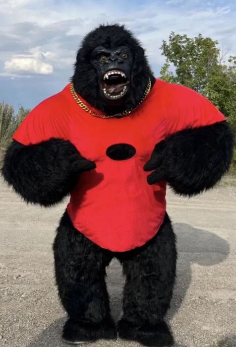 Надувной костюм гориллы