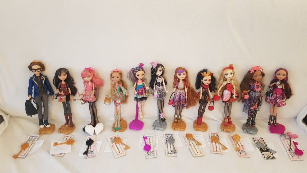 Оригинални кукли  Ever Afrer  high , колекция следваща серия Monster high на Matel