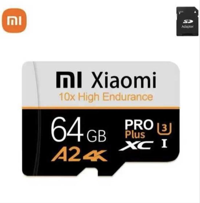 Micro SD 64/128/256/512 GB , 1/2TB MI fleshka Chip