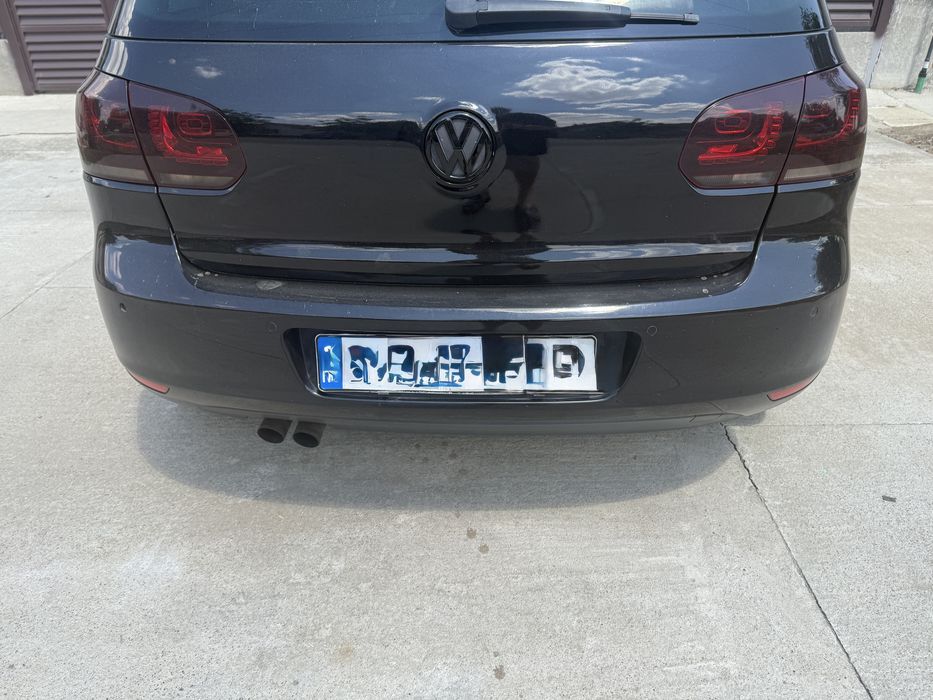 Bara spate golf 6 cu gauri pentru senzori