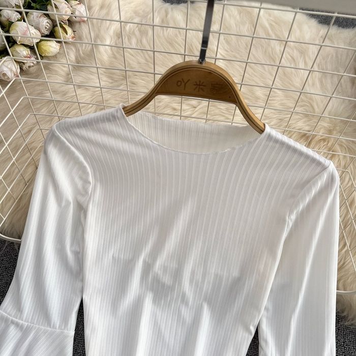 Белая летняя блузка / белый женский топ