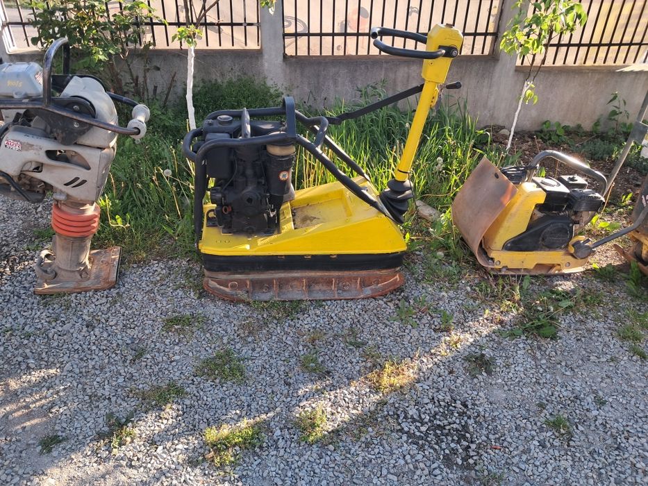 Vand placa compactoare 350kg Vibrator beton talpa vibranta mai compactor Cilindru generator trifazic betoniera drujba taiat lemnAsfaltPicamerDemolator