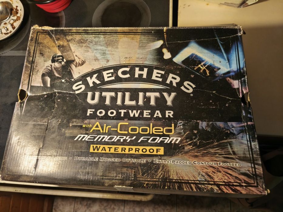 SKECHERS Sergeants Verdict Boots Black