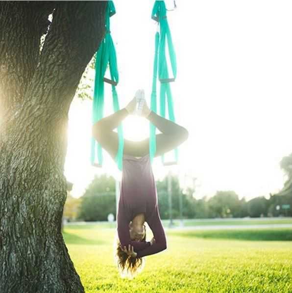 Нова Люлка за въздушна йога * Хамак за йога флай * Комплект * lyly.one