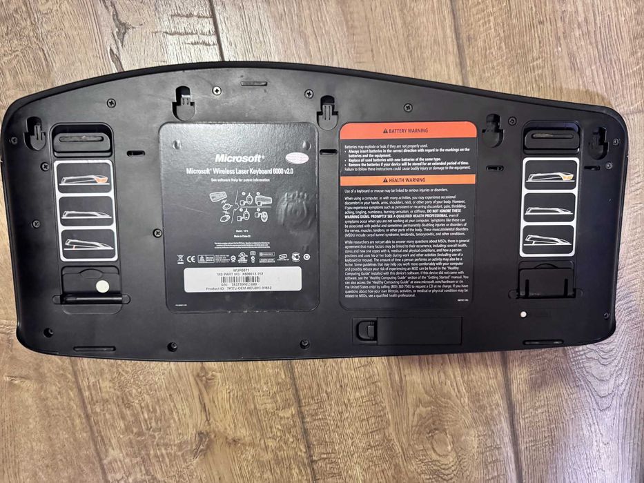 Клавиатура Microsoft Wireless Laser Keyboard 6000 v2.0