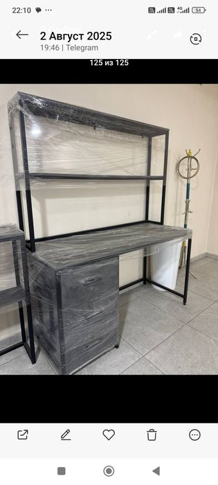 Loft bahadan rabochi stol.