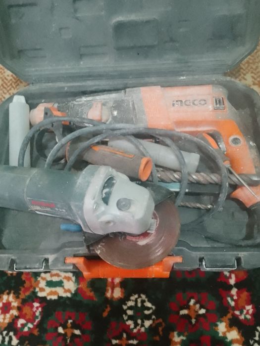 Перфоратор и болгарка