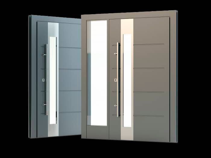 На заказ hi-tech металические двери