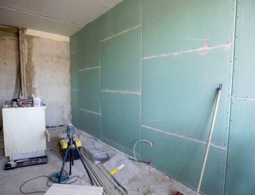 Работы с гипсокардоном