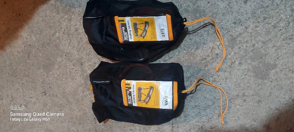 2 Hamuri alpinism, asigurare în coarda sau munci utilitare+cordelina