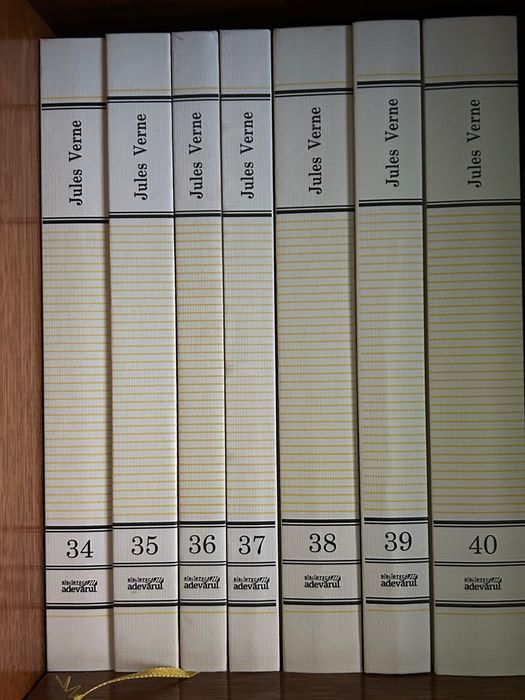 Colecția Jules Verne 40 de volume noi