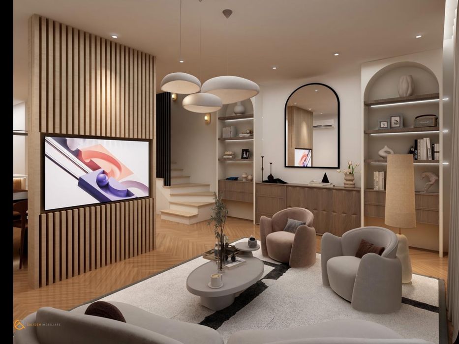 Vand apartament in Bucov, 144mp + 30mp curte, 3 camere, 2 locuri de parcare