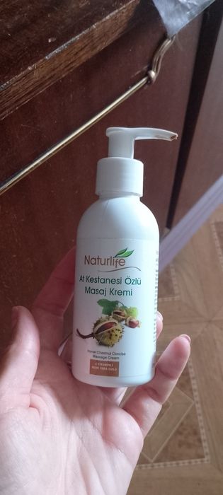 Крем с масло от пъстърва, конски кестен,крем с конопено масло