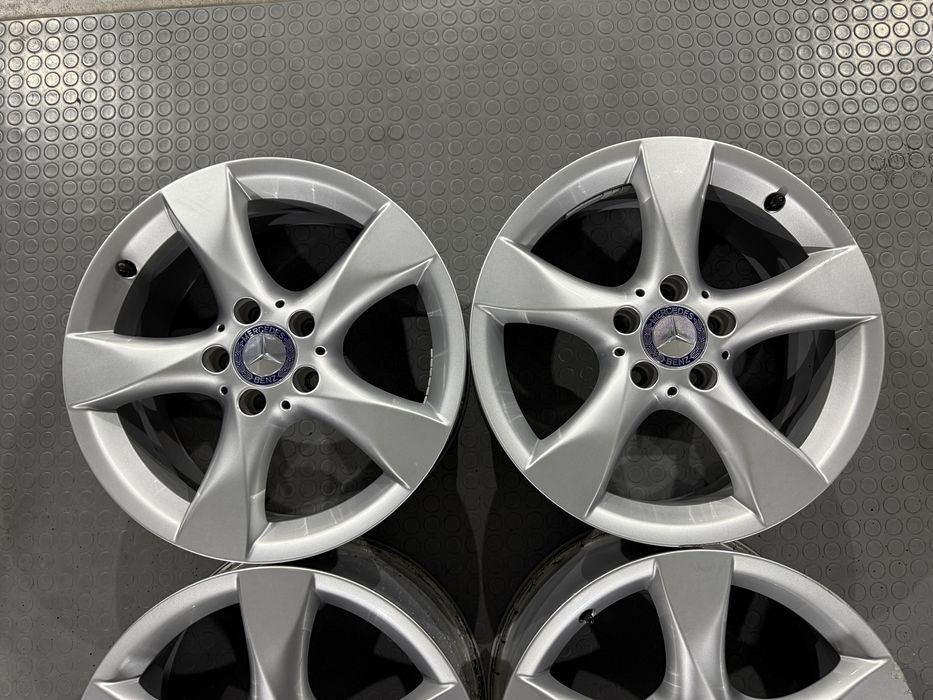 4бр. КАТО НОВИ 17” Ориг. Джанти 5х112 за -MERCEDES/др- 7.5Jx17, ET52.5