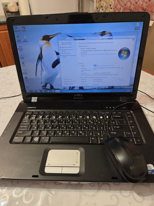 Ноутбук Dell рабочий