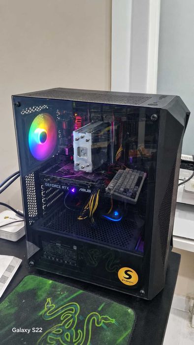 Игровой компьютер i3-12100f, RTX 3050, ddr4 16g