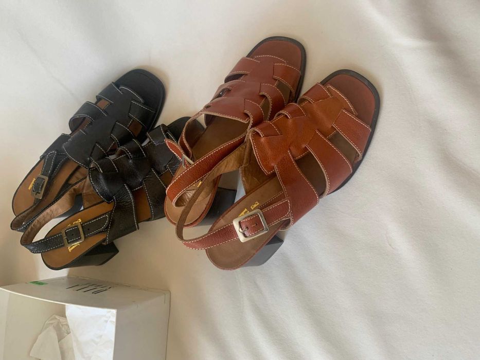 Продавам чисто нови италиански обувки естествена кожа 38 номер