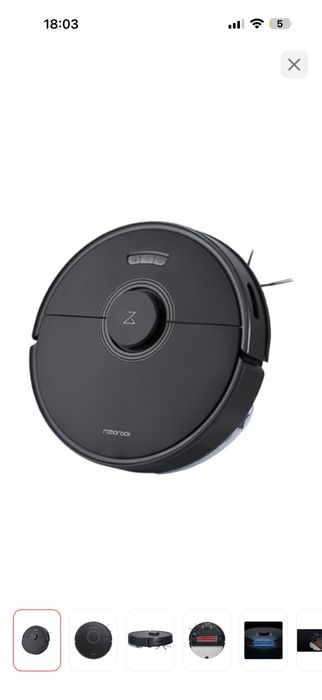 Робот-пылесос Roborock Q7 Max черный