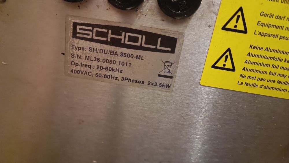 Индукционен Професионален котлон 2х3.5кв