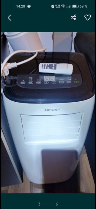 Aer conditionat portabil Concept