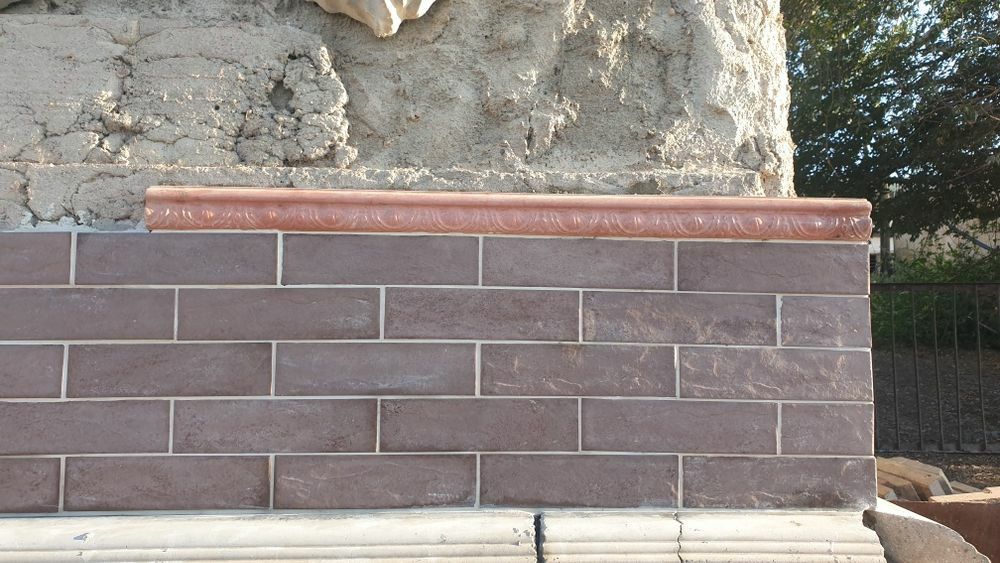 Облицованый материал клинкер