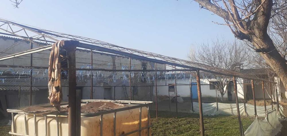 продаётся теплица и котёл