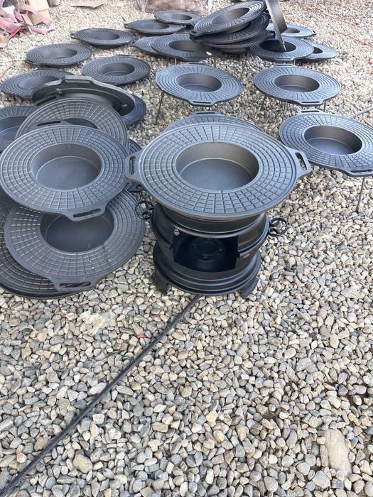 Disc fonta 2 in 1 pentru prajit si gratar