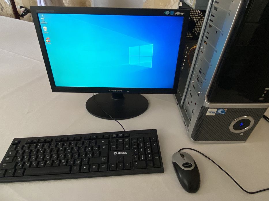 Толық компьютер сатылады (комплект)