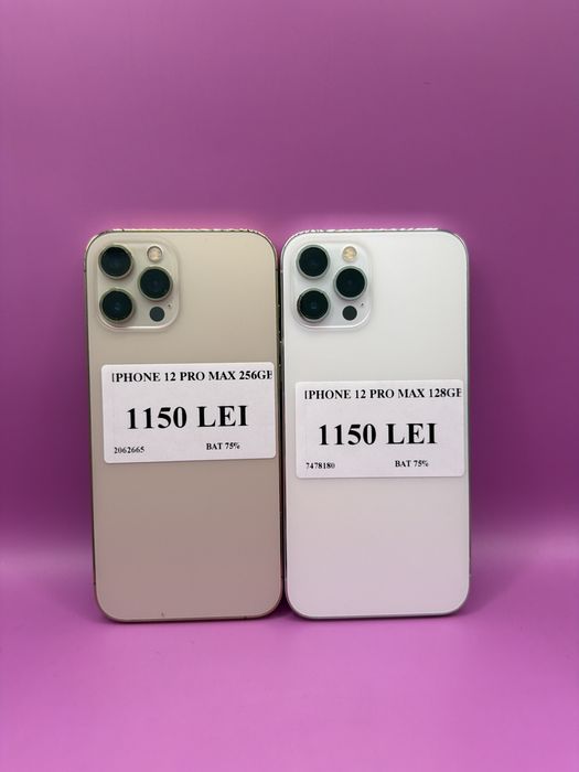 Iphone 12 pro max 128/256 •Matei Amanet Margeanului•