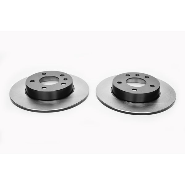 Set disc frana Opel Astra H (A04), Astra F (T92), Astra G (T98), Zafira A (T98), Combo C, Corsa C (X01), Meriva A Mpv - Multi-Purpose Vehicle (X03), Meriva, Zafira B (T98), 264x10mm, montare: punte spate, plin, OE 1605128, SRLine