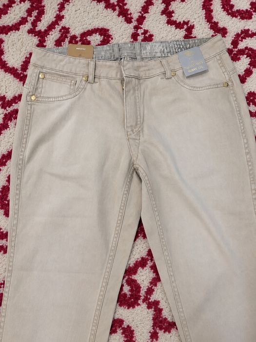 Blugi Angelo Marani Made in Italy reversibili 2 fețe, XL / 42