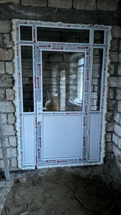 Пластиковые Окна Пластиковые  Болкон Дверь Алюминий Есік Терезе Пласти