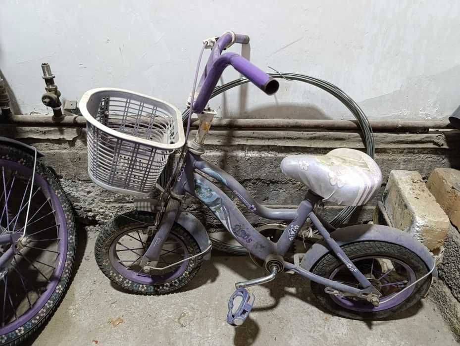 Продам велосипед для девочек размер 12